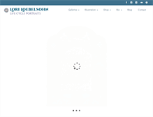 Tablet Screenshot of loriloebelsohn.com